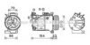 AVA QUALITY COOLING VOK183 Compressor, air conditioning